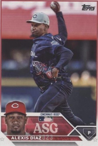 alexis diaz wbc autograph 75シリreds CINCINNATI REDS ALEXIS DIAZ SIGNED 2023 MLB ALL STAR ASG