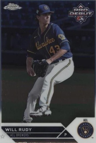 2023 Topps Pro Debut - Will Rudy #PDC-150