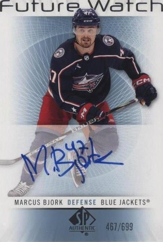 2022-23 SP Authentic - Marcus Bjork #RFWA-BJ