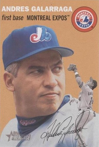 2003 Topps Heritage - Andres Galarraga #114