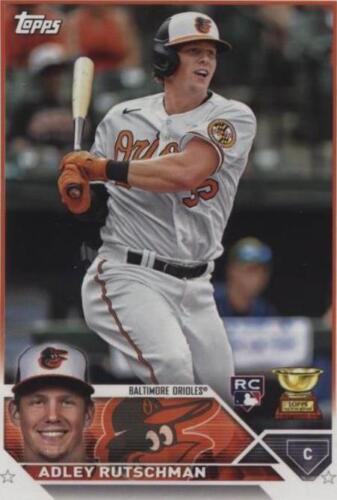 Adley Rutschman 2023 Topps Baseball 1st Graded 10 Rookie Adley Rutschman 2023 Topps Baseball 1st Graded 10 Rookie
