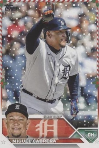 2023 Topps Holiday - Miguel Cabrera #H78