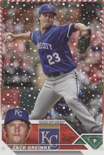 2023 Topps Holiday - Zack Greinke #H180