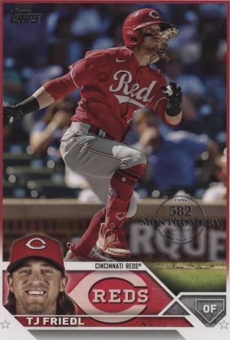 2023 Topps Complete Set - T.J. Friedl #558