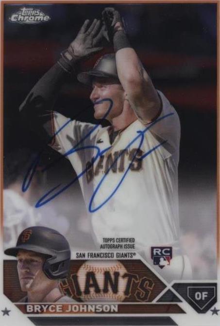 2023 Topps Chrome - Bryce Johnson #RA-BJ