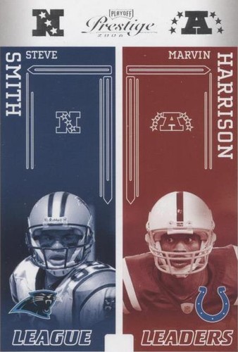 2006 Playoff Prestige Chris Chambers Larry Fitzgerald Marvin Harrison #LL-29