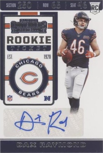 2019 Panini Contenders Dax Raymond #278