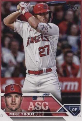 2023 Topps Update Series - Mike Trout #ASG-18
