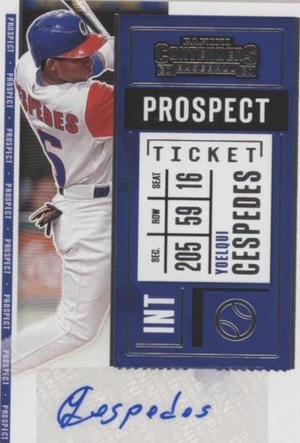 2020 Panini Contenders - Yoelqui Cespedes #PT2-YO