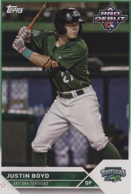 2023 Topps Pro Debut - Justin Boyd #PD-9