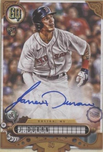 2022 Topps Gypsy Queen - Jarren Duran #GQA-JD