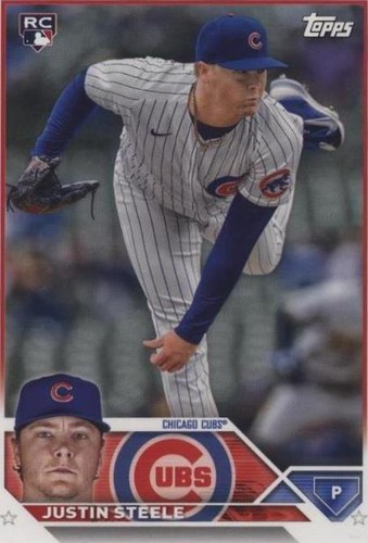 2023 Topps Chicago Cubs - Justin Steele #CHC-3