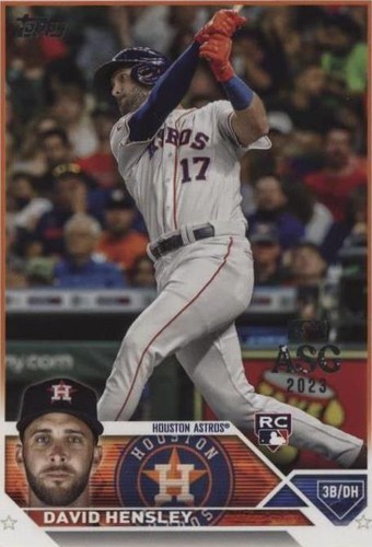 2023 Topps Complete Set - David Hensley #649