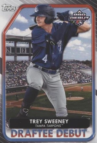 2022 Topps Pro Debut - Trey Sweeney #DB-9