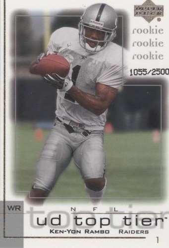 2001 Upper Deck UD Top Tier Ken-Yon Rambo #254