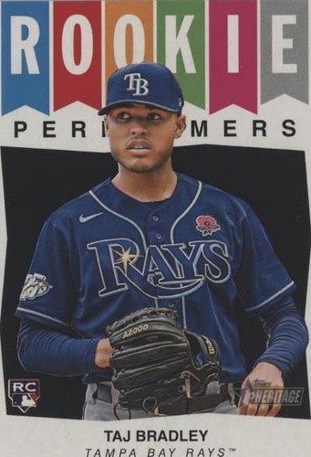 2023 Topps Heritage High Number - Taj Bradley #RP-3