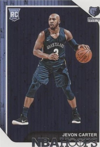 2018-19 Panini NBA Hoops VINCE CARTER Blue Parallel #77