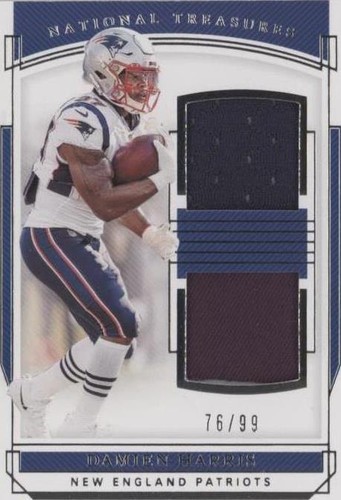 2019 Panini National Treasures Damien Harris #RDM-32
