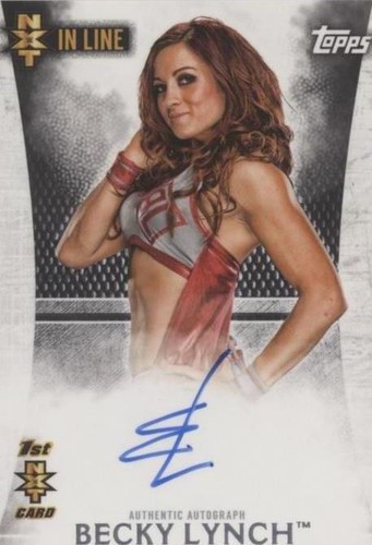2015 Topps WWE Undisputed - Becky Lynch #NA-BL