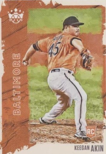 2021 Panini Diamond Kings - Keegan Akin #35