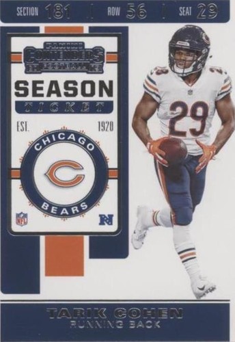 2019 Panini Contenders Tarik Cohen #70