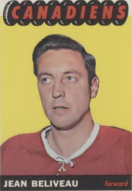 1965-66 Topps - Jean Beliveau #6