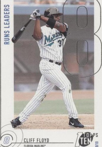 2002 Topps Ten - Cliff Floyd #89