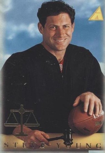 1995 Pinnacle Steve Young #192