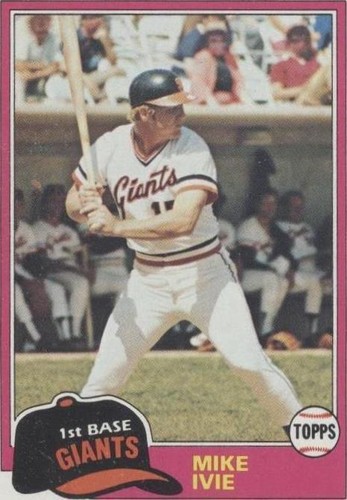1981 Topps - Mike Ivie #236
