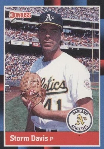 1988 Donruss - Storm Davis #595