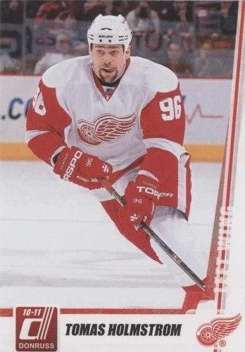 2010-11 Donruss - Tomas Holmstrom #128