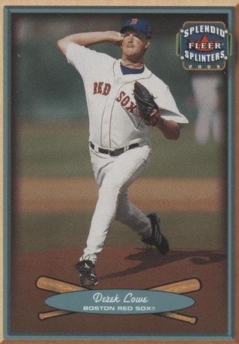 2003 Fleer Splendid Splinters - Derek Lowe #84