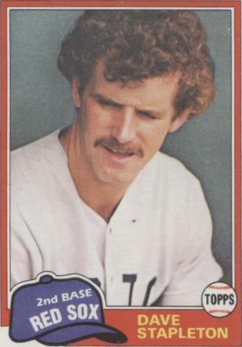 1981 Topps - Dave Stapleton #81