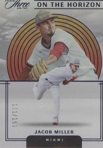 2023 Panini Three and Two - Jacob Miller #OTH-JM