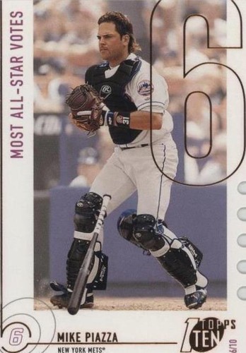 2002 Topps Ten - Mike Piazza #107