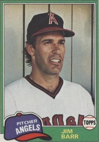 1981 Topps - Jim Barr #717