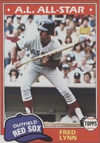 1981 Topps - Fred Lynn #720