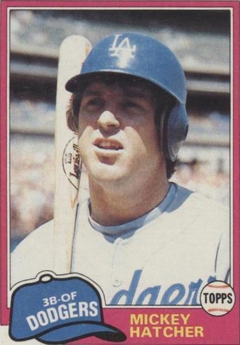 1981 Topps - Mickey Hatcher #289