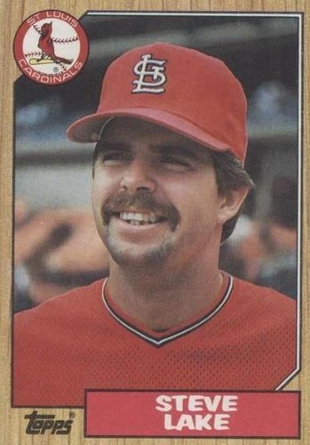 1987 Topps - Steve Lake #84