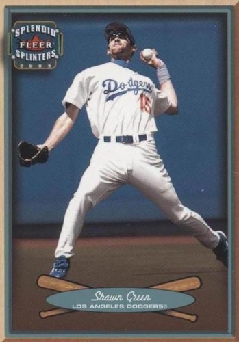 2003 Fleer Splendid Splinters - Shawn Green #60