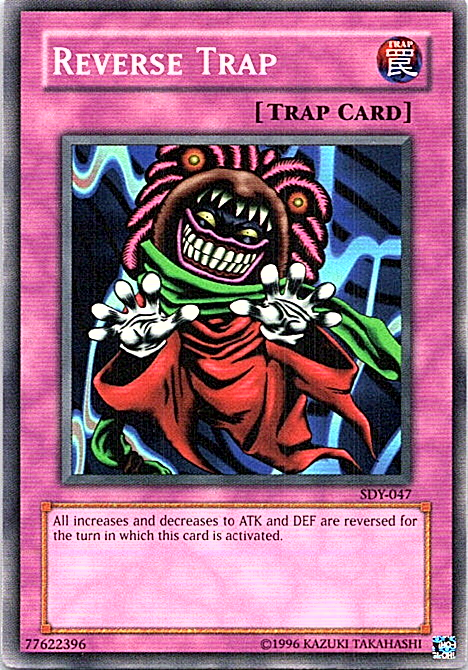 Reverse Trap SDY-047 Yu-Gi-Oh! Card Light Play Unlimited
