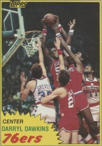 Darryl Dawkins Trading Cards