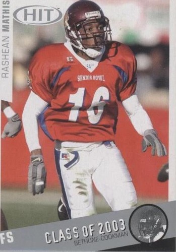 2003 SAGE Hit Rashean Mathis #C36