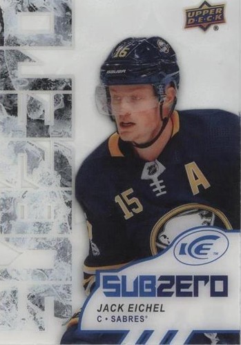 2017-18 Upper Deck Ice - Subzero SZ-36 Jack Eichel | eBay