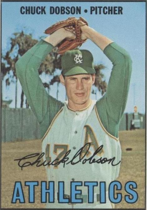 1967 Topps - Chuck Dobson #438