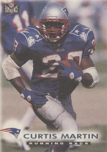 1997 Score Board NFL Experience Curtis Martin #84