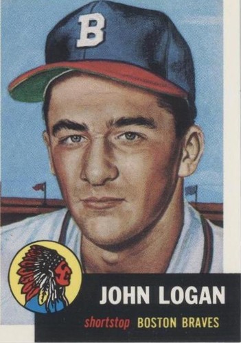 1991 Topps Archives The Ultimate 1953 Set - Johnny Logan #158