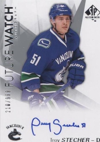 2016-17 SP Authentic - Troy Stecher #191