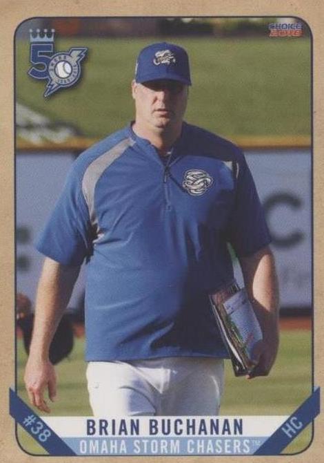 2018 Choice Omaha Storm Chasers - Brian Buchanan #23