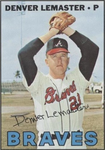 1967 Topps - Denny Lemaster #288